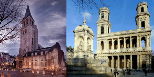 In our neighborhood: Saint Germain des Prés and Saint Sulpice Church